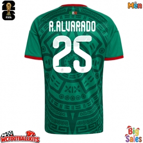 Mexico Roberto Alvarado #25 Replica Home Stadium Shirt World Cup 2026 Short Sleeve